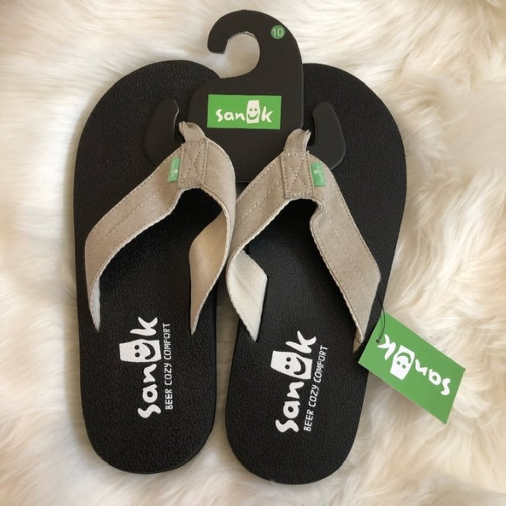 Sanuk Men's Beer Cozy Coaster Sandal